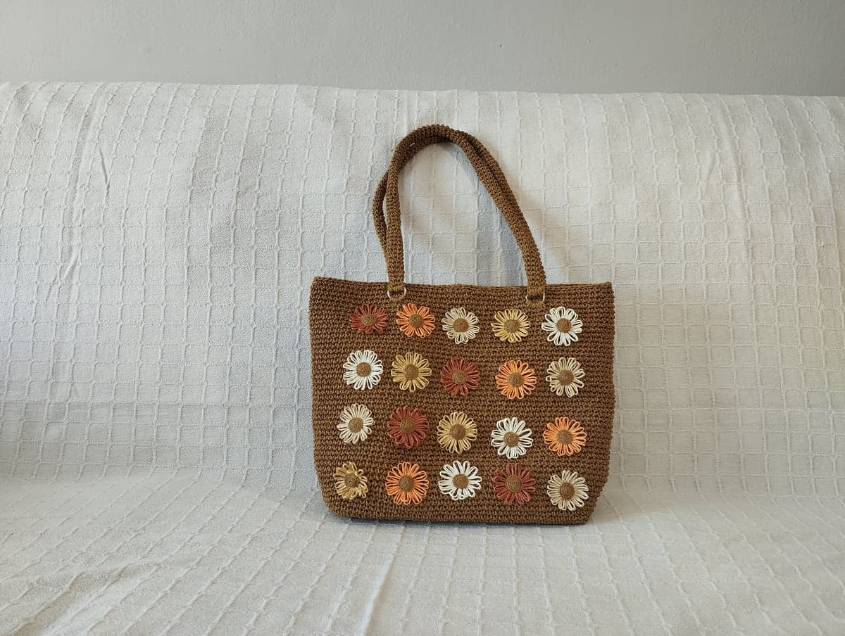 Düz Astarlı Cepli Çıtçıtlı Kağıt İpli Çanta (42x30 cm)