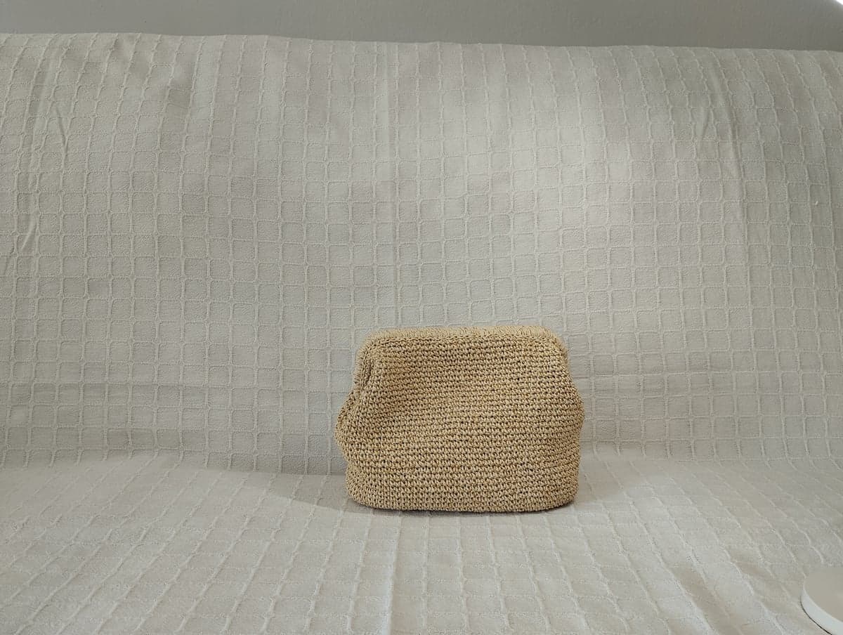 22cm Burgulu Cepli Astarlı Simli Kağıt İpli Çanta (32x20 cm) - Görsel 4