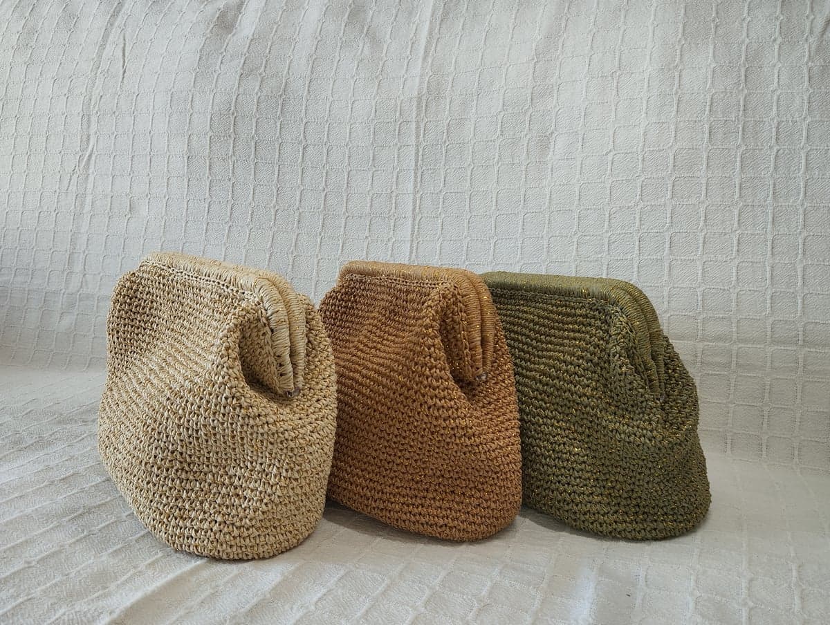 22cm Burgulu Cepli Astarlı Simli Kağıt İpli Çanta (32x20 cm)